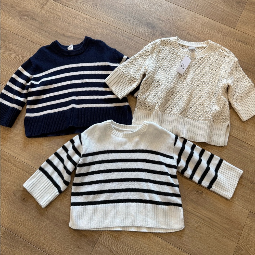 Baby Gap 3t Sweater Lot